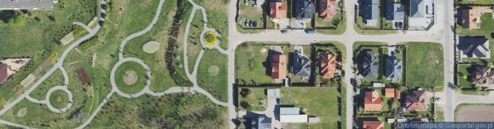 Zdjęcie satelitarne św. Floriana ul.