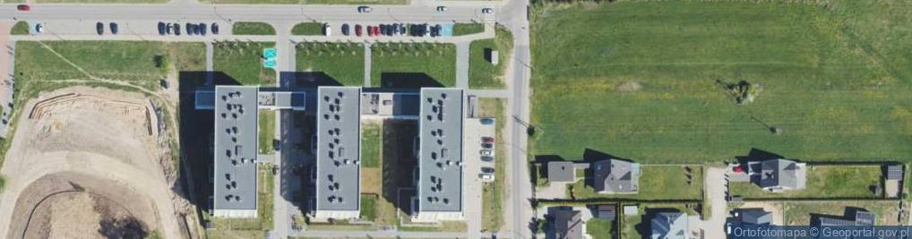 Zdjęcie satelitarne św. Franciszka ul.