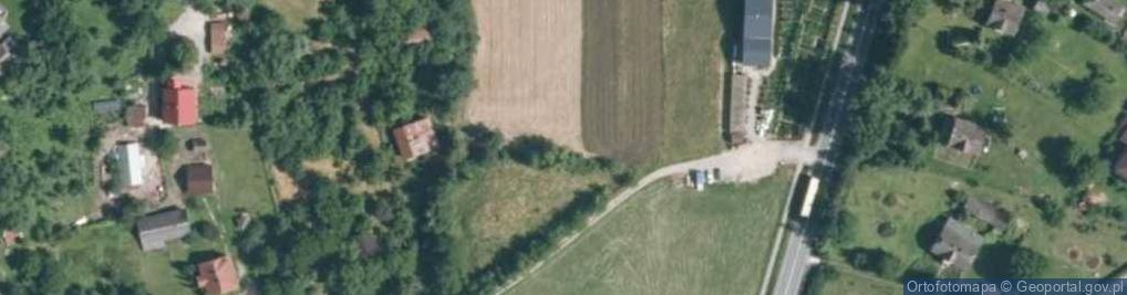 Zdjęcie satelitarne św. Anny ul.