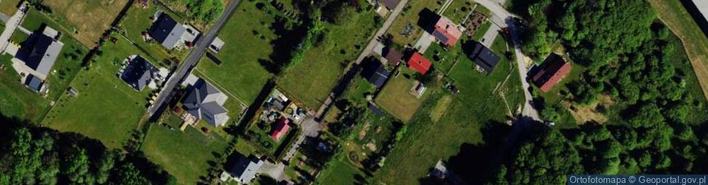 Zdjęcie satelitarne św. Huberta ul.