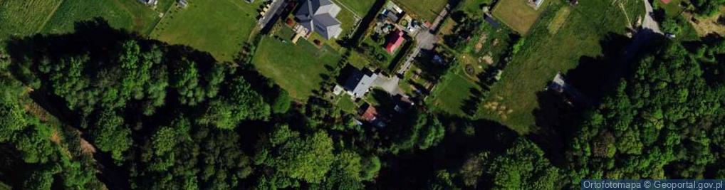 Zdjęcie satelitarne św. Huberta ul.