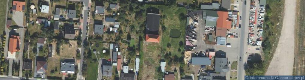 Zdjęcie satelitarne św. Antoniego ul.