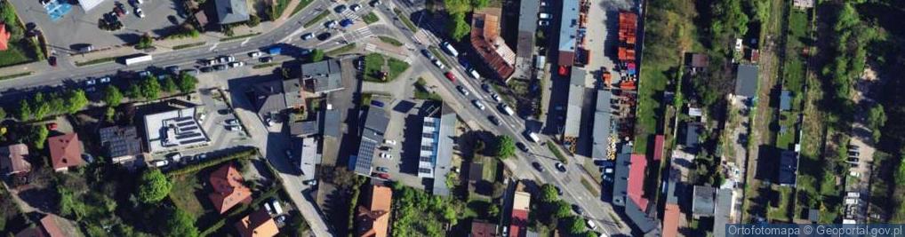 Zdjęcie satelitarne św. Rocha ul.