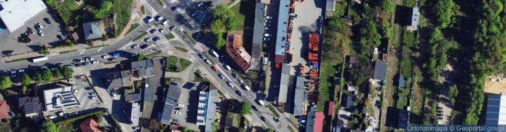 Zdjęcie satelitarne św. Rocha ul.