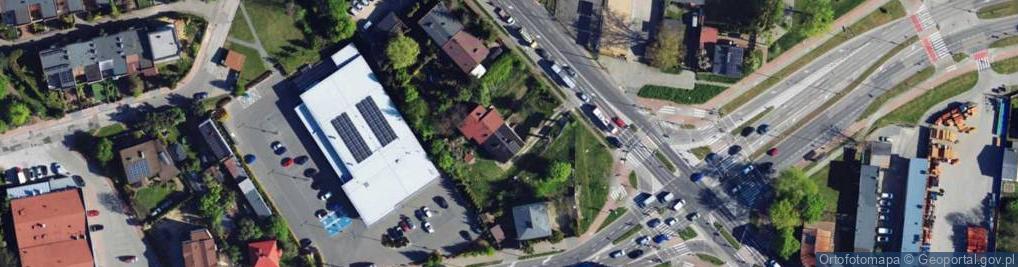 Zdjęcie satelitarne św. Rocha ul.