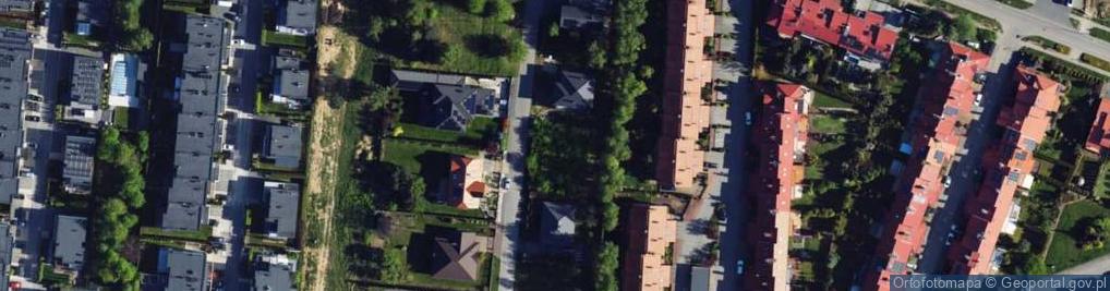 Zdjęcie satelitarne św. Faustyny ul.