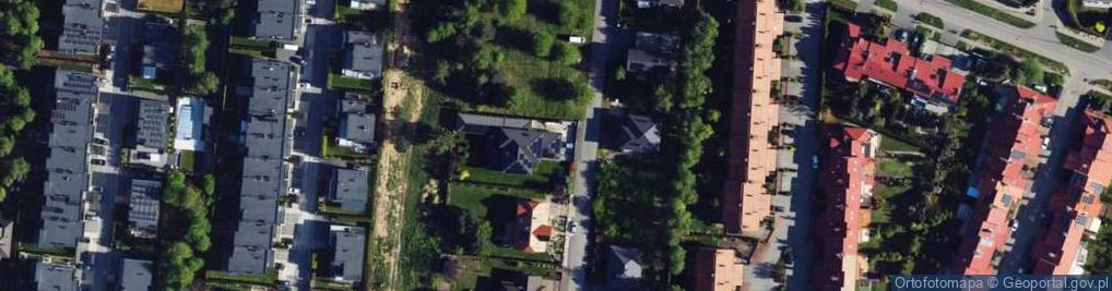 Zdjęcie satelitarne św. Faustyny ul.