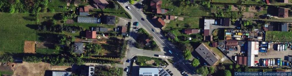 Zdjęcie satelitarne św. Rocha ul.
