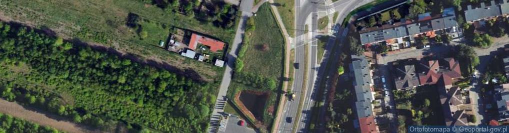 Zdjęcie satelitarne św. Brata Alberta ul.