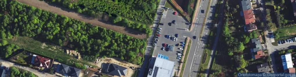 Zdjęcie satelitarne św. Brata Alberta ul.