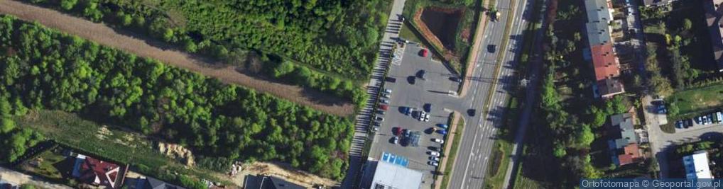 Zdjęcie satelitarne św. Brata Alberta ul.