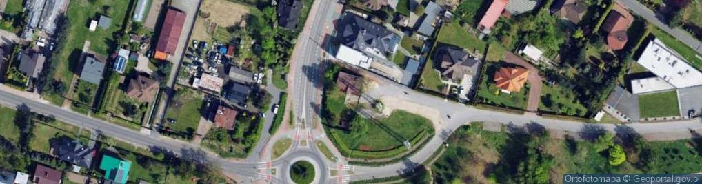 Zdjęcie satelitarne św. Brata Alberta ul.