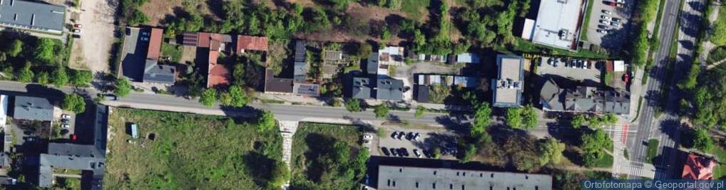 Zdjęcie satelitarne św. Augustyna ul.