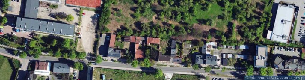 Zdjęcie satelitarne św. Augustyna ul.