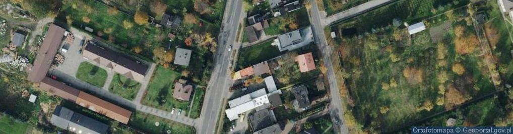 Zdjęcie satelitarne św. Jadwigi ul.