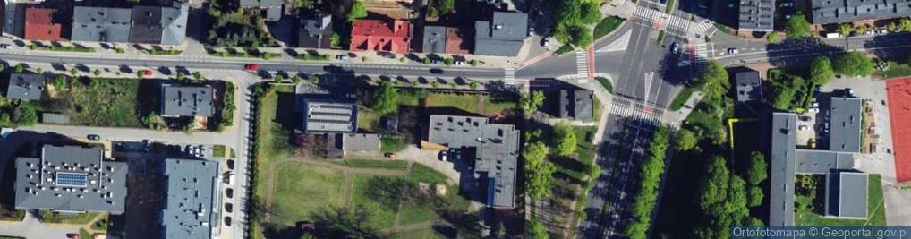 Zdjęcie satelitarne św. Kazimierza ul.