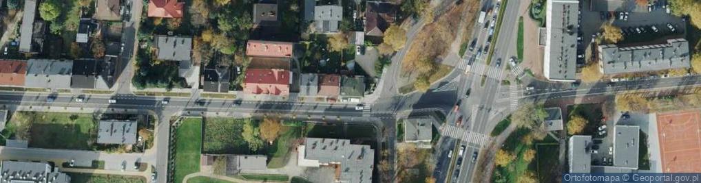 Zdjęcie satelitarne św. Kazimierza ul.