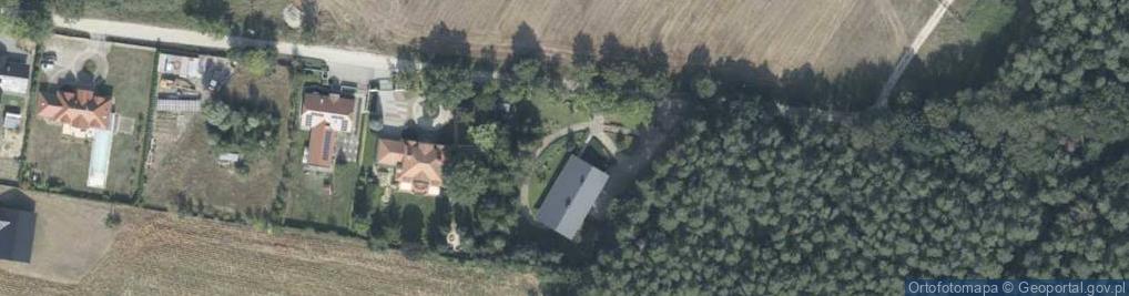 Zdjęcie satelitarne św. Huberta ul.
