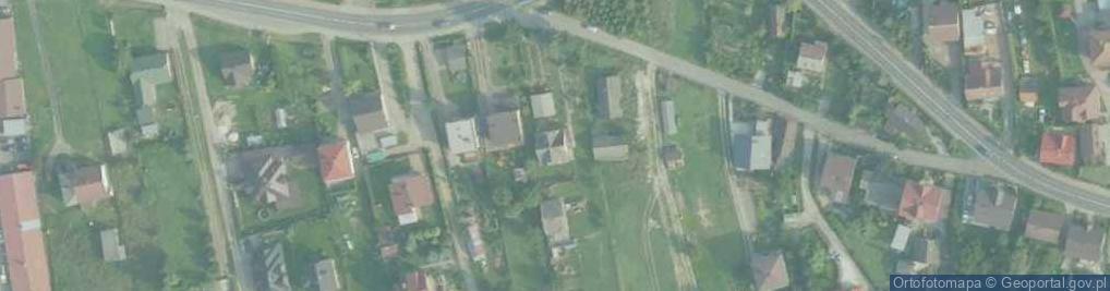 Zdjęcie satelitarne św. Floriana ul.