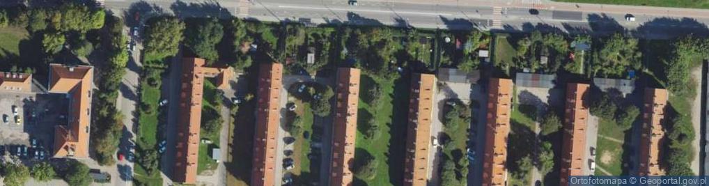 Zdjęcie satelitarne Świerkowa ul.