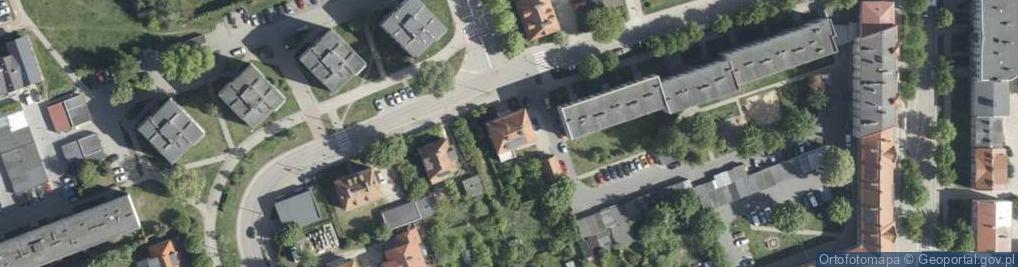 Zdjęcie satelitarne Świackiego-Sępa Władysława, por. ul.