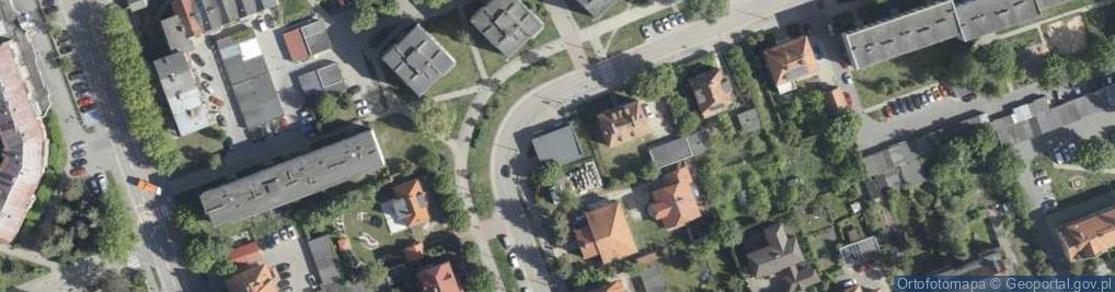 Zdjęcie satelitarne Świackiego-Sępa Władysława, por. ul.
