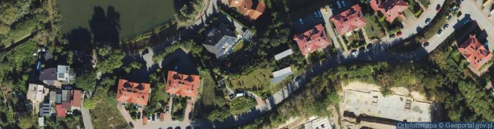 Zdjęcie satelitarne św. Huberta ul.