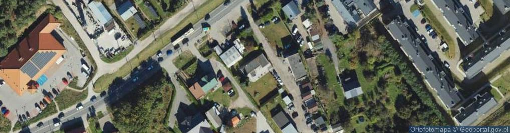 Zdjęcie satelitarne Świętokrzyska ul.