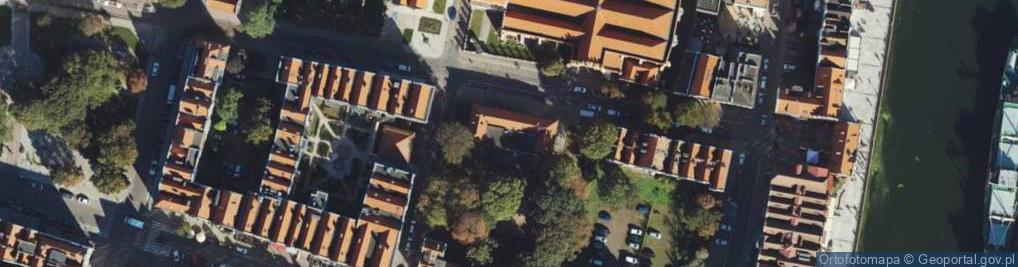 Zdjęcie satelitarne Świętojańska ul.