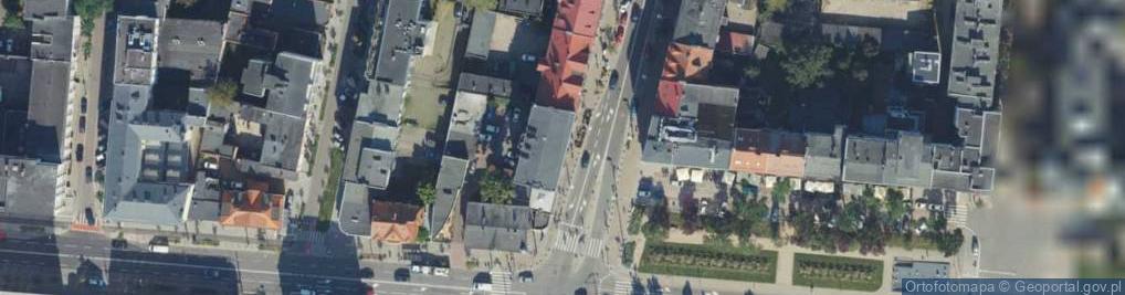 Zdjęcie satelitarne Świętojańska ul.