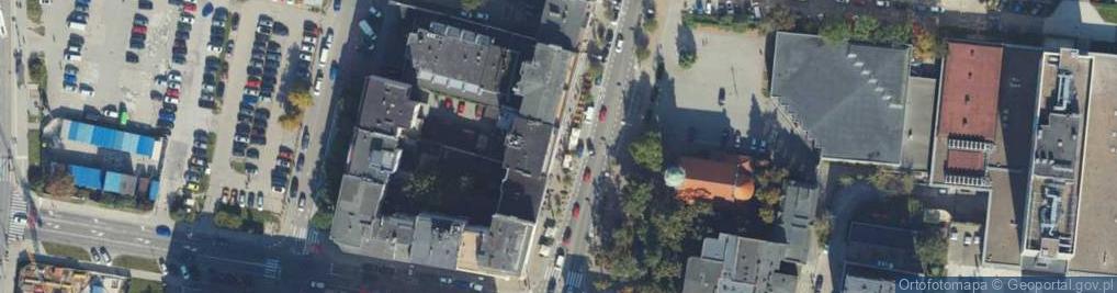 Zdjęcie satelitarne Świętojańska ul.