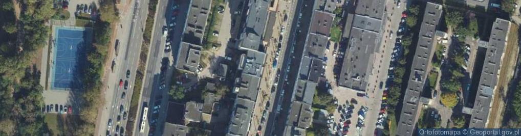 Zdjęcie satelitarne Świętojańska ul.