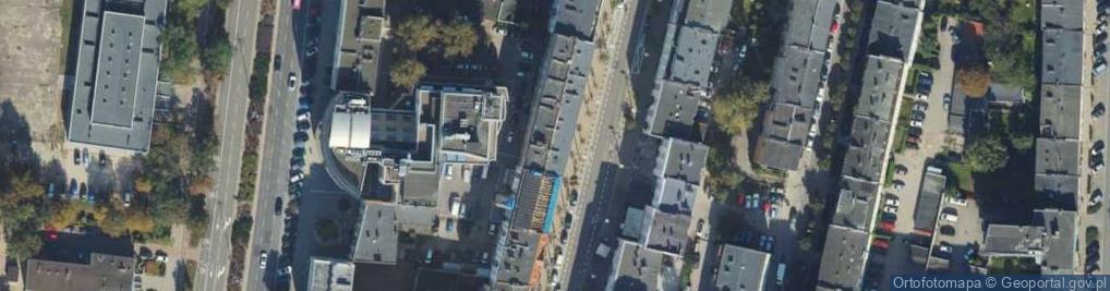 Zdjęcie satelitarne Świętojańska ul.