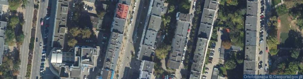 Zdjęcie satelitarne Świętojańska ul.