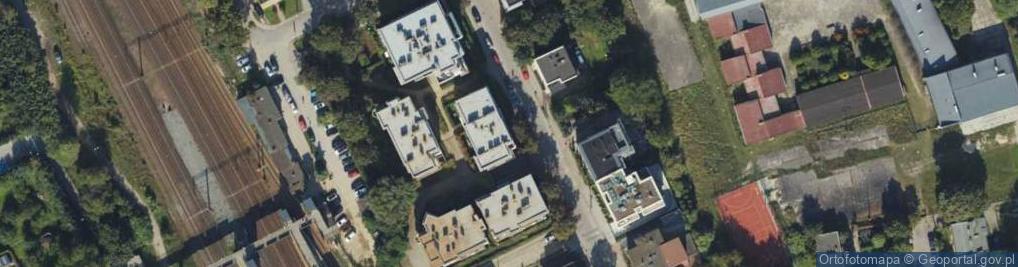 Zdjęcie satelitarne Świerkowa ul.