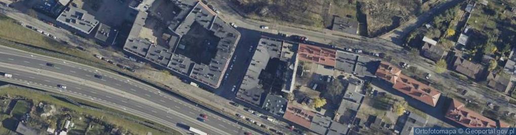Zdjęcie satelitarne św. Cecylii ul.