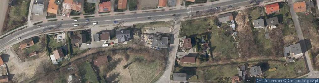 Zdjęcie satelitarne św. Ludwika ul.