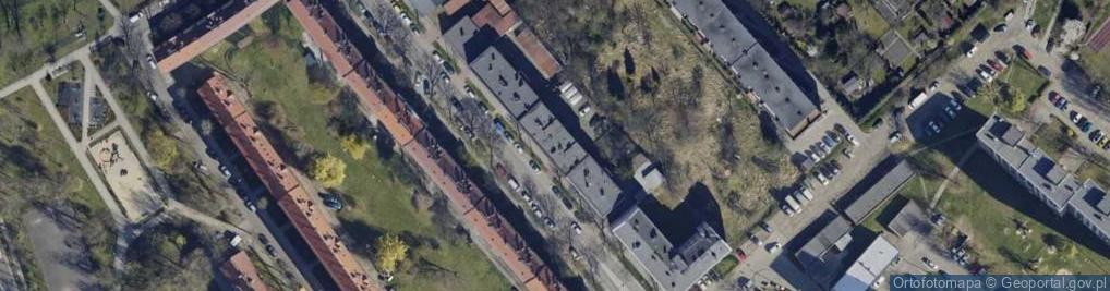 Zdjęcie satelitarne Świętojańska ul.