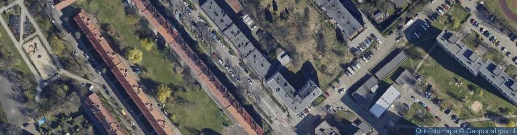 Zdjęcie satelitarne Świętojańska ul.