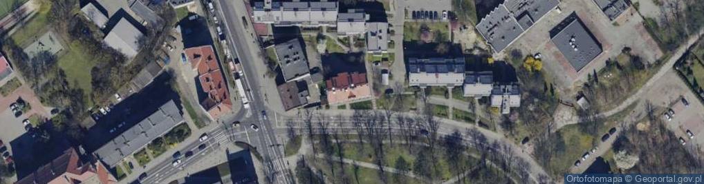 Zdjęcie satelitarne Świętojańska ul.