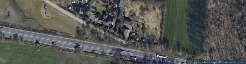 Zdjęcie satelitarne św. Huberta ul.