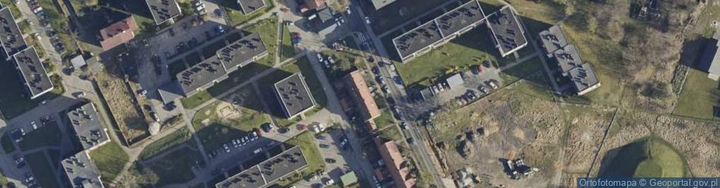 Zdjęcie satelitarne św. Michała ul.