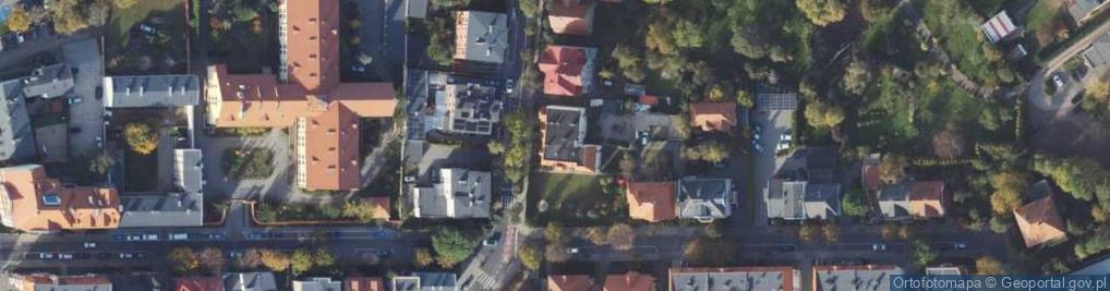 Zdjęcie satelitarne św. Michała ul.