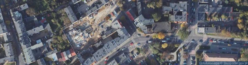 Zdjęcie satelitarne św. Wawrzyńca ul.