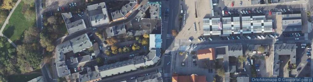 Zdjęcie satelitarne św. Wawrzyńca ul.