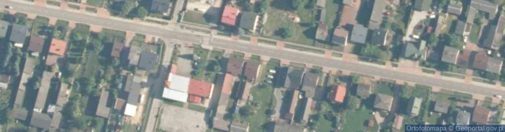 Zdjęcie satelitarne Świętokrzyska ul.