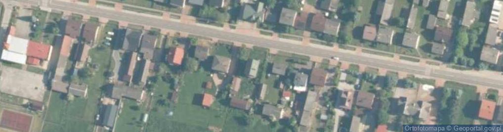 Zdjęcie satelitarne Świętokrzyska ul.