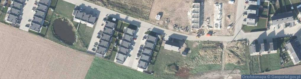 Zdjęcie satelitarne św. Łucji ul.