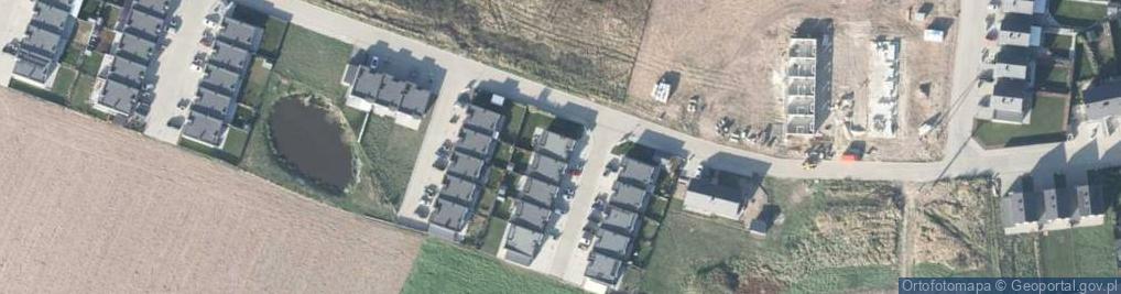 Zdjęcie satelitarne św. Łucji ul.