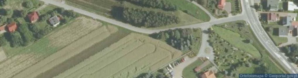 Zdjęcie satelitarne św. Floriana ul.